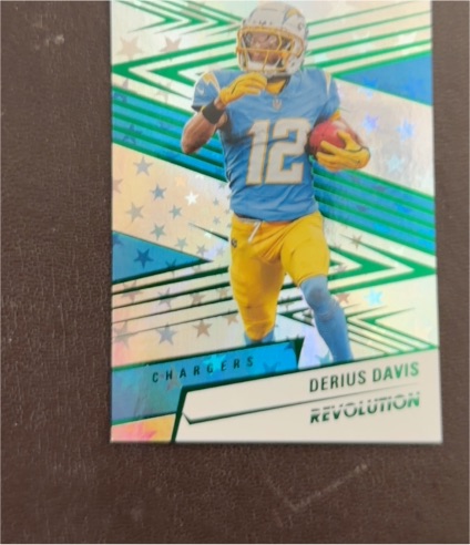 2025 Panini Revolution #115 Derius Davis — front