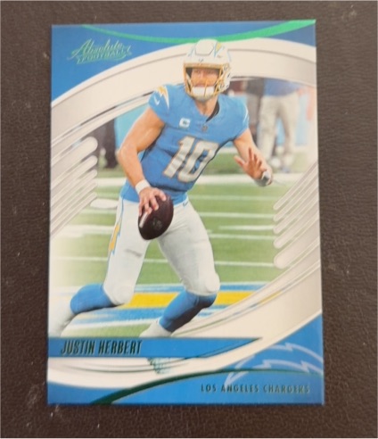 2025 Panini Absolute #11 Justin Herbert — front