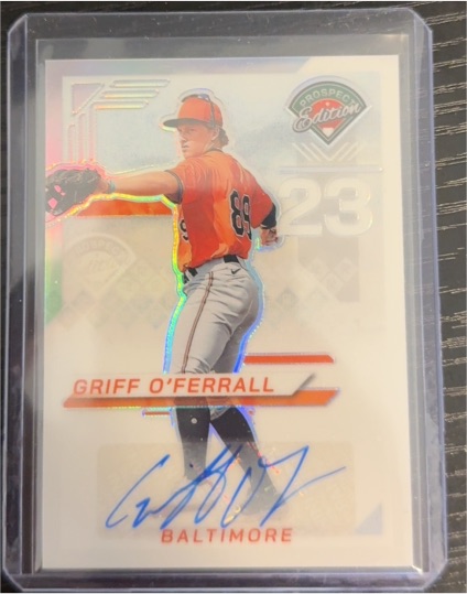 2025 Panini Prospect Edition #95 Griff O'Ferrall — front