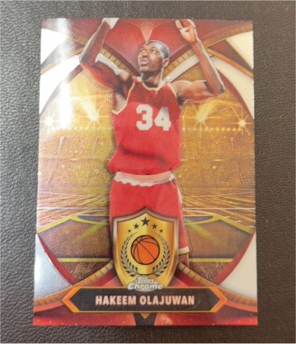 2024-25 Topps Chrome #BOD-21 Hakeem Olajuwon — front