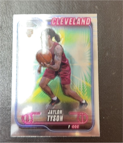 2024-25 Topps Chrome #168 Jaylon Tyson — front