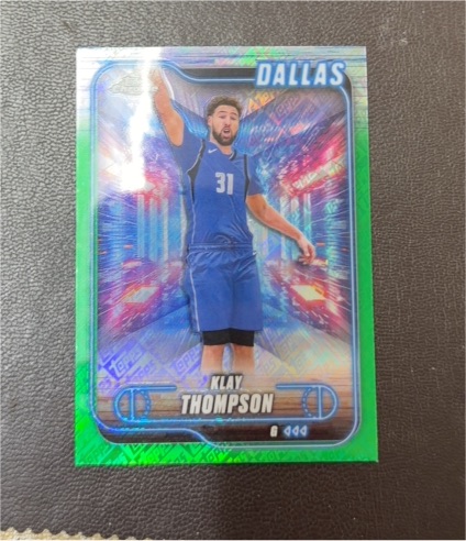 2024-25 Topps Chrome #178 Klay Thompson — front
