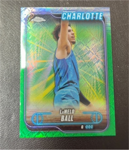2024-25 Topps Chrome #3 LaMelo Ball — front