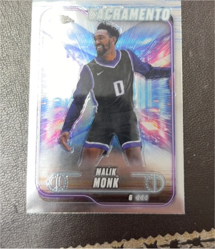 2024-25 Topps Chrome #141 Malik Monk — front