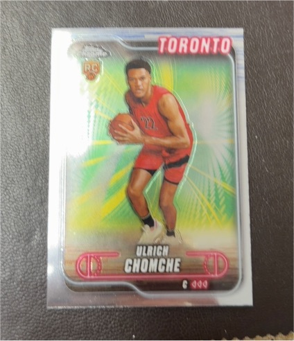 2024-25 Topps Chrome #191 Ulrich Chomche — front