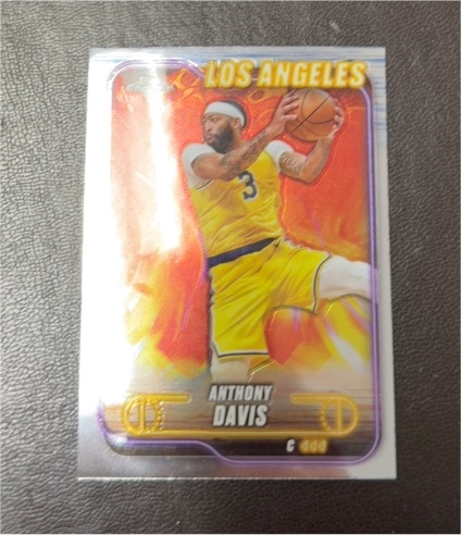 2024-25 Topps Chrome #86 Anthony Davis — front