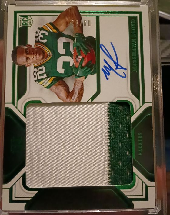 2024 Panini National Treasures #RMS-MLD Marshawn Lloyd — front