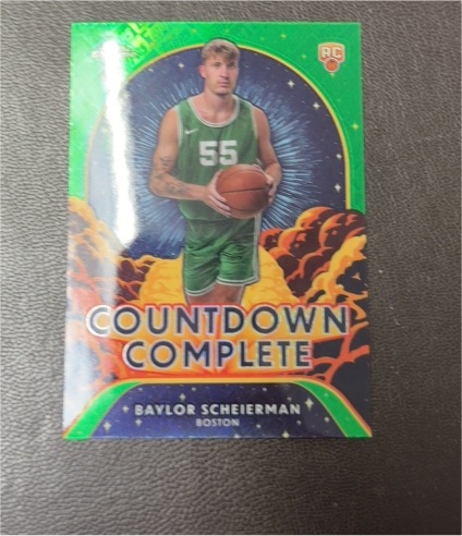 2024-25 Topps Chrome Countdown Complete #CC-24 Baylor Scheierman — front