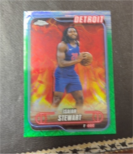 2024-25 Topps Chrome #116 Isaiah Stewart — front