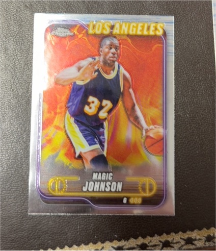 2024-25 Topps Chrome #59 Magic Johnson — front