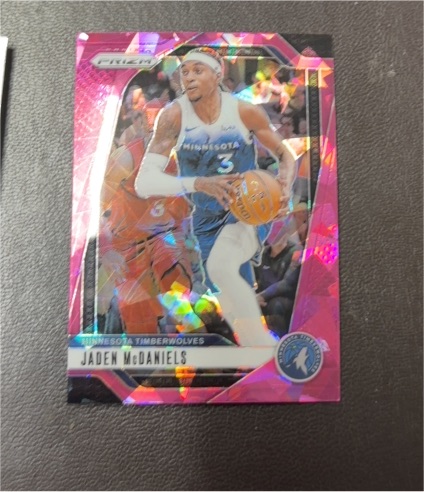 2024-25 Panini Prizm #175 Jaden McDaniels — front