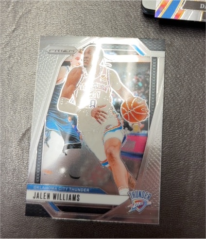2024-25 Panini Prizm #65 Jalen Williams — front
