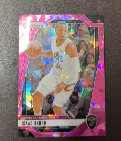 2024-25 Panini Prizm #163 Isaac Okoro — front