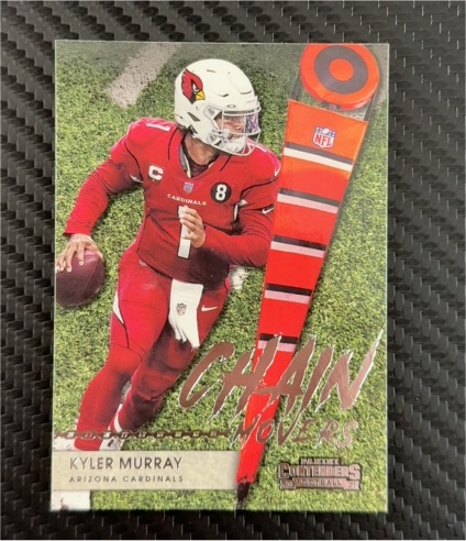 2021 Panini Contenders #CM-KMU Kyler Murray Chain Movers — front