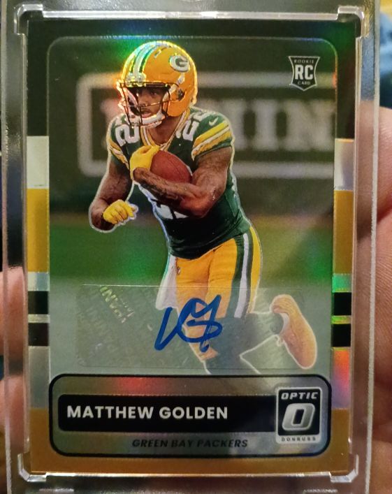 2025 Panini Donruss Optic #10 Matthew Golden — front