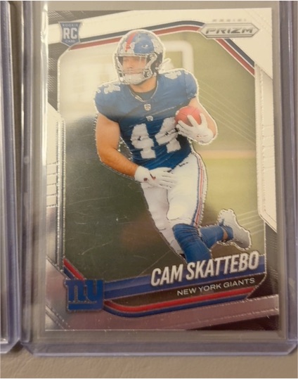 2025 Panini Prizm #363 Cam Skattebo — front