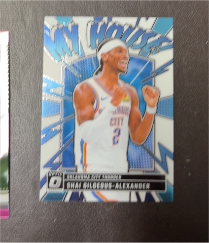 2024-25 Panini Donruss Optic #6 Shai Gilgeous-Alexander My House — front