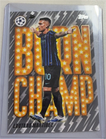 2025-26 Topps UEFA Club Competitions #BC-7 Lautaro Martínez Born Champ — front