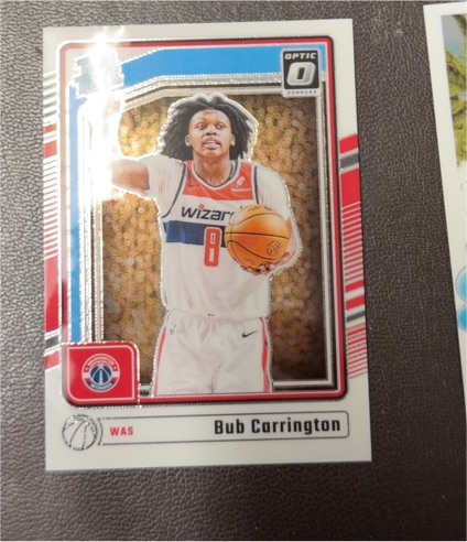 2024-25 Donruss Optic #273 Bub Carrington — front