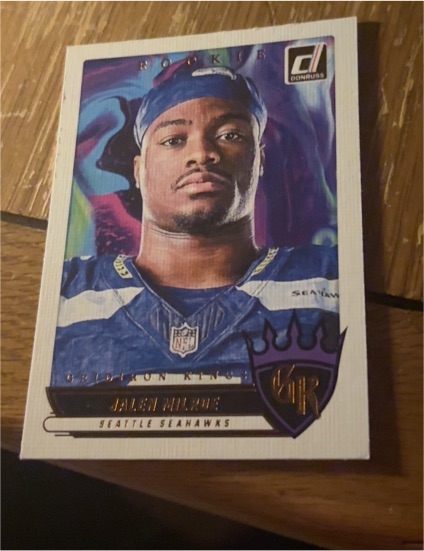 2025 Panini Donruss #RGK-JME Jalen Milroe Rookie Gridiron Kings — front