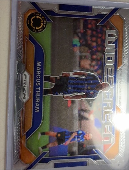 2025 Panini Prizm FIFA Club World Cup #10 Marcus Thuram Widescreen — front