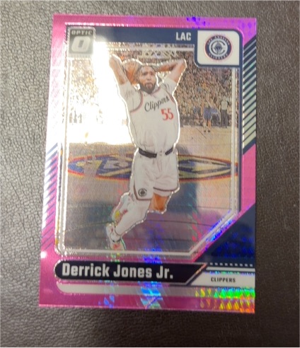 2024-25 Donruss Optic #71 Derrick Jones Jr. — front