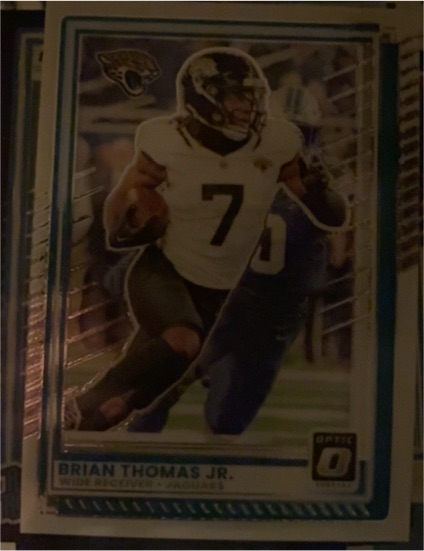 2025 Donruss Optic #4 Brian Thomas Jr. — front