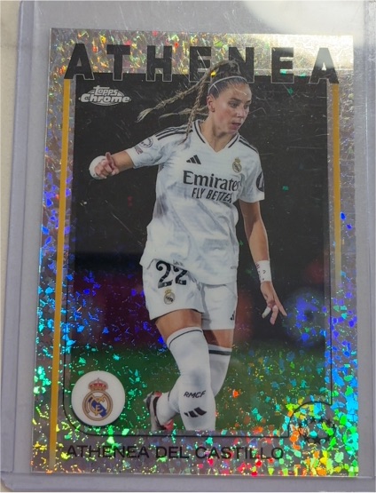 2024-25 Topps Chrome #24 Athenea Del Castillo — front