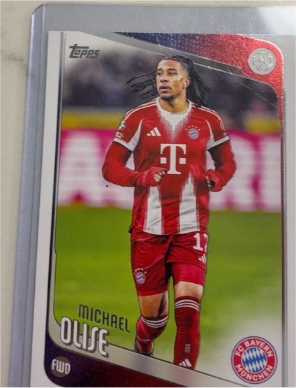2025-26 Topps UEFA Club Competitions #4 Michael Olise — front