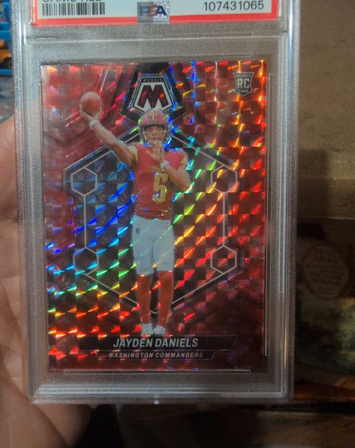 2024 Panini Mosaic #302 Jayden Daniels — front