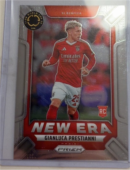 2025 Panini Prizm FIFA Club World Cup #20 Gianluca Prestianni New Era — front