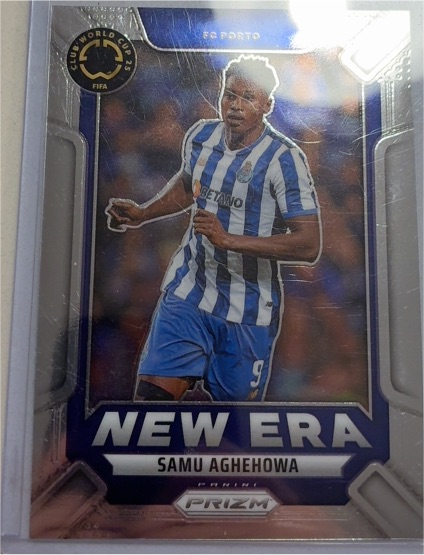 2025 Panini Prizm FIFA Club World Cup #8 Samu Aghehowa New Era — front