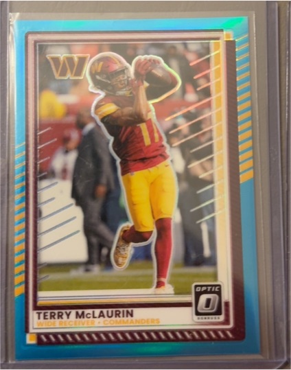 2025 Panini Donruss Optic #107 Terry McLaurin — front