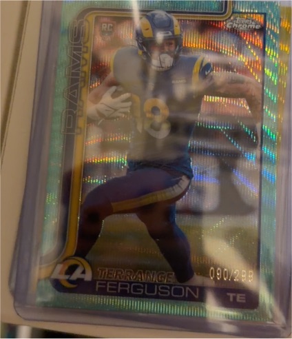 2025 Topps Chrome #335 Terrance Ferguson — front
