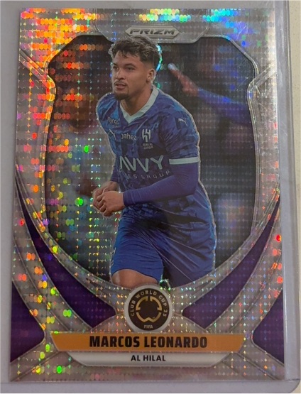 2025 Panini Prizm FIFA Club World Cup #15 Marcos Leonardo — front