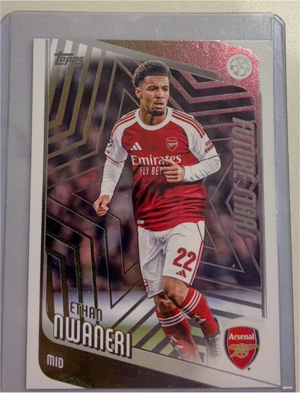 2026 Topps Future Stars #22 Ethan Nwaneri — front
