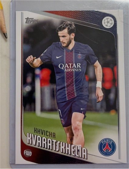 2025-26 Topps UEFA Club Competitions #167 Khvicha Kvaratskhelia — front