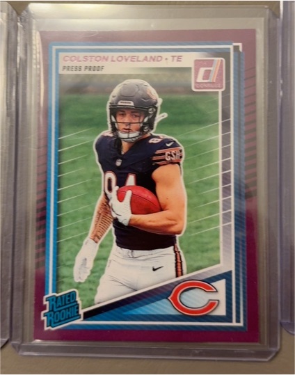 2025 Panini Donruss #310 Colston Loveland — front