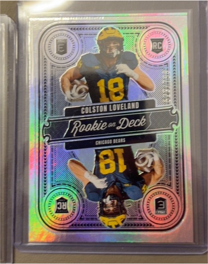 2025 Panini Donruss Elite #17 Colston Loveland Rookie On Deck — front