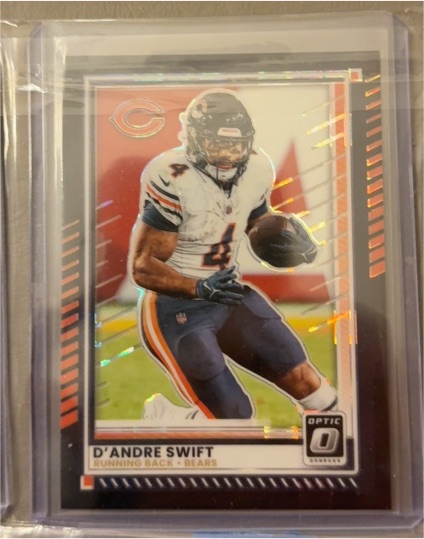 2025 Panini Donruss Optic #154 D'Andre Swift — front