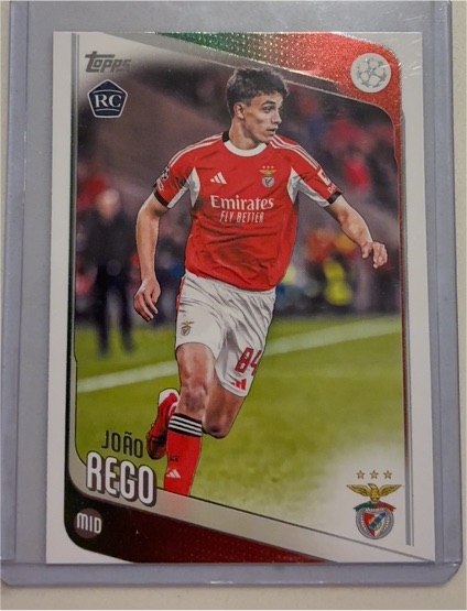 2025-26 Topps UEFA Club Competitions #168 João Rego — front