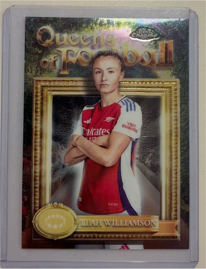 2024-25 Topps Chrome UEFA #QF-4 Leah Williamson — front