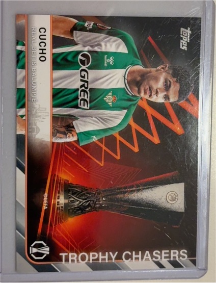 2025-26 Topps UEFA Club Competitions Trophy Chasers #TC-12 Cucho Hernandez — front