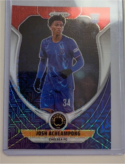2025 Panini Prizm FIFA Club World Cup #73 Josh Acheampong Chelsea FC — front