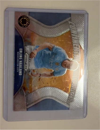 2024 Panini Prizm FIFA Club World Cup Erling Haaland Manchester City — front
