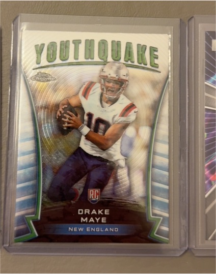 2024 Topps Chrome #Y-2 Drake Maye — front