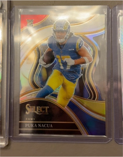 2023 Panini Select Club Level #224 Puka Nacua — front