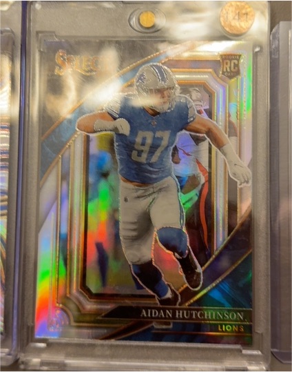 2022 Panini Select #327 Aidan Hutchinson — front