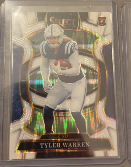 2025 Panini Select #33 Tyler Warren — front