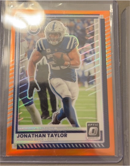 2025 Panini Donruss Optic #49 Jonathan Taylor — front